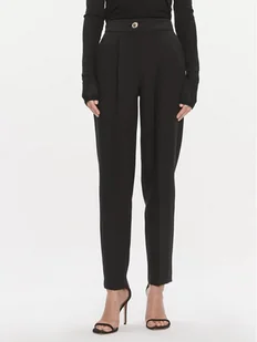 Guess Spodnie materiałowe 4RGB26 7046A Czarny Regular Fit - Spodnie sportowe damskie - miniaturka - grafika 1