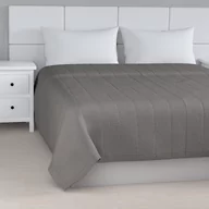 Narzuty - Dekoria Narzuta pikowana w pasy szary szer.260 × dł.210 cm Edinburgh 500-115-81 - miniaturka - grafika 1