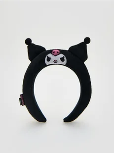 Reserved - Opaska do włosów Kuromi - czarny - Ozdoby do włosów - miniaturka - grafika 1