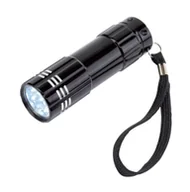 Latarki - Latarka LED POWERFUL, czarny - miniaturka - grafika 1