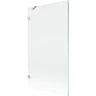 Parawany nawannowe - Mexen Lunar parawan nawannowy 1-skrzydłowy 100 x 150 cm, transparent, nikiel szczotkowany - 897-100-000-97-00 - miniaturka - grafika 1