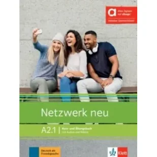 Netzwerk neu A2.1. Kurs- und Ubungsbuch - Książki do nauki języka niemieckiego - miniaturka - grafika 1