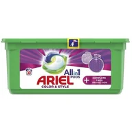 Środki do prania - Ariel Kapsułki do prania All in 1 Pods Color & Style 30 szt - miniaturka - grafika 1