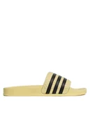 Klapki i japonki męskie - adidas Klapki adilette Slides HP6510 Żółty - miniaturka - grafika 1