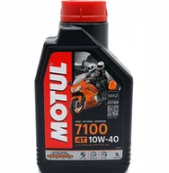 Oleje silnikowe - ENGINE OIL MOTO MOTUL 4T 7100 10W40 1L - miniaturka - grafika 1