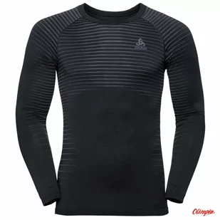 Koszulka termoaktywna męska Odlo BL TOP crew neck l/s PERFORMANCE LIGHT 188142/15000 - Koszulki sportowe męskie - miniaturka - grafika 1