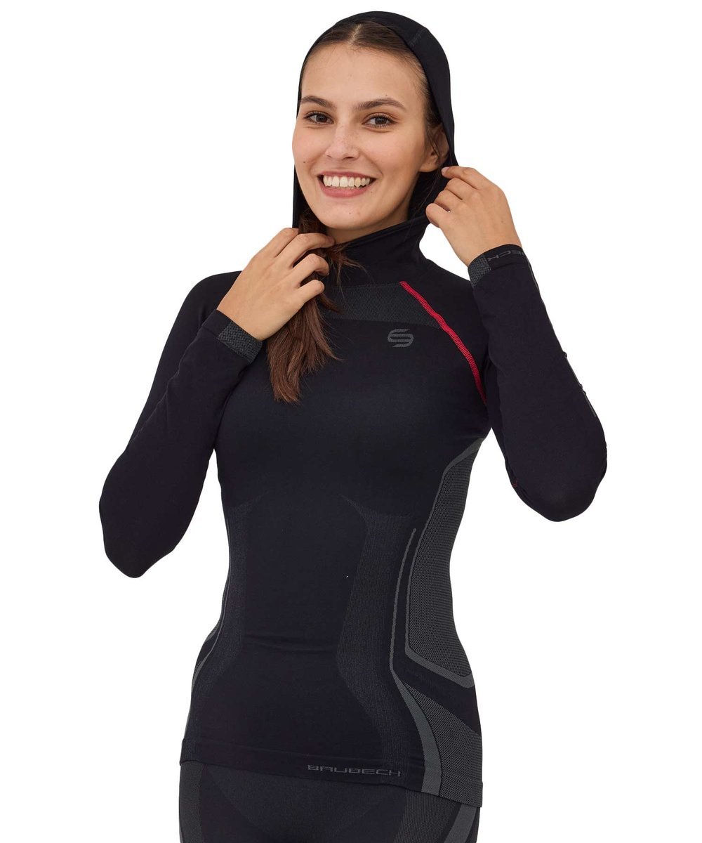Bluza damska z kapturem Brubeck FITNESS