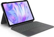 Etui do tabletów - Logitech Combo Touch QWERTZ Niemiecki Smart Connector Grafitowy - miniaturka - grafika 1