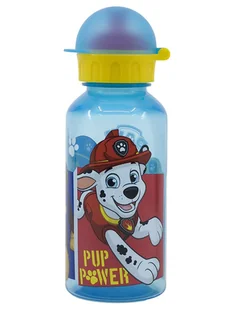 Paw Patrol Bidon "Paw Patrol" w kolorze niebieskim - 370 ml - Sztućce dla dzieci - miniaturka - grafika 1