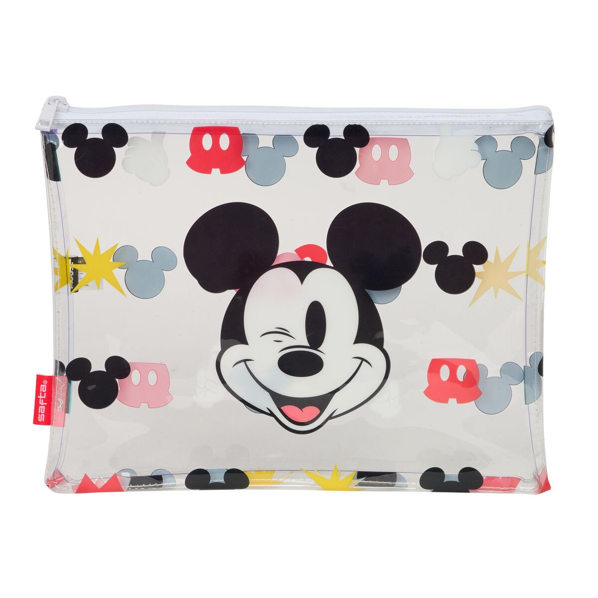 Piórnik Mickey Mouse Clubhouse Beach Wielokolorowy Przezroczysty