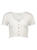 Koszulki i topy damskie - Roxy Koszulka w kolorze białym - miniaturka - grafika 1