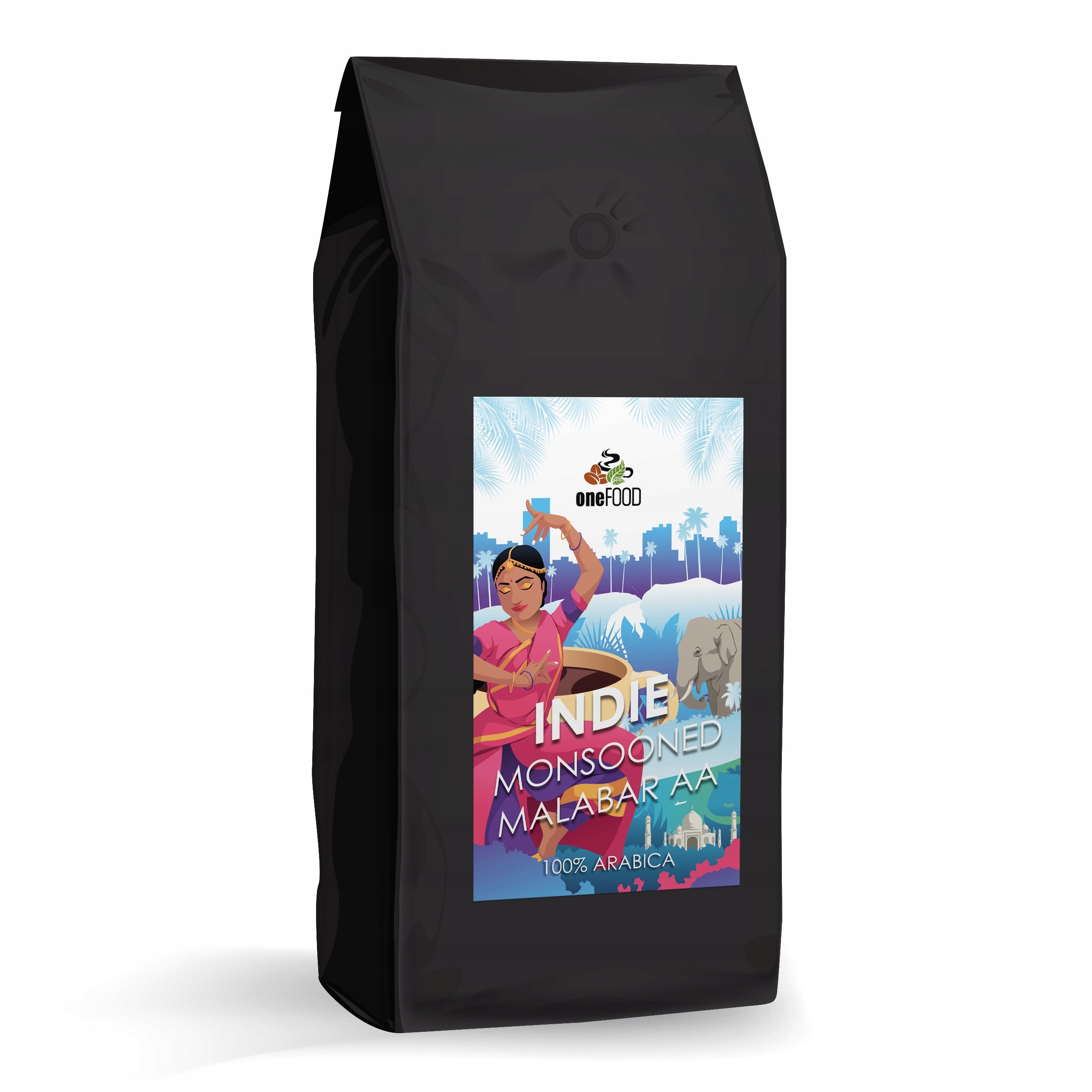 Kawa Indie Monsooned Malabar Aa 1 kg ziarnista