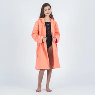 Szlafroki męskie - Szlafrok na basen dla dzieci Watko Compact z mikrofibry - miniaturka - grafika 1
