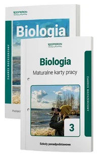 Biologia 3. Podręcznik i maturalne karty pracy dla klasy 3 liceum i technikum. Zakres rozszerzony. Szkoła ponadpodstawowa - Alicja Kasińska, Beata - Podręczniki dla liceum - miniaturka - grafika 1