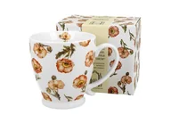 Kubki - Kubek do kawy i herbaty porcelanowy na stopce DUO WILD POPPIES 500 ml - miniaturka - grafika 1