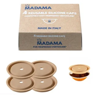 Madama Nespresso Vertuo - 4 nasadki - Kawa w kapsułkach i saszetkach - miniaturka - grafika 1