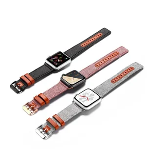 Dux Ducis Litchi Grain Band pasek opaska bransoleta do Watch 4 44mm / Watch 3 42mm / Watch 2 42mm / Watch 1 42mm szary - Akcesoria do smartwatchy - miniaturka - grafika 19