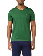 Koszulki męskie - Lacoste Koszulka męska Regular Fit, zielony, L - miniaturka - grafika 1