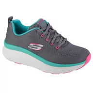 Buty trekkingowe damskie - Buty sportowe Sneakersy damskie, Skechers D'Lux Walker - Fresh Finesse - miniaturka - grafika 1