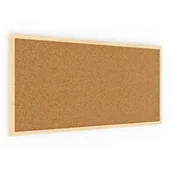 Tablice i flipcharty - Tablica korkowa (rama drewniana) 80x40 cm - miniaturka - grafika 1