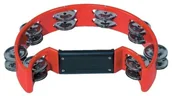 Instrumenty perkusyjne - Unbekannt Obejma BSX ring (16 para chromowane obejmy) w kształcie półksiężyca czerwona 841542 - miniaturka - grafika 1