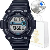Zegarki dla dzieci - Zegarek chłopięcy Casio komunia TADIS grawer GRATIS - miniaturka - grafika 1