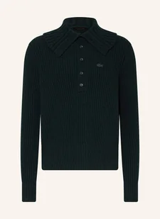 Lacoste Sweter Typu Troyer gruen - LACOSTE - Swetry męskie - miniaturka - grafika 1