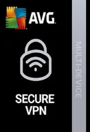 Programy użytkowe i narzędziowe - AVG Secure VPN (PC, Android, Mac, iOS) 10 Devices, 1 Year - AVG Key - GLOBAL - miniaturka - grafika 1