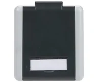 Wtyczki i adaptery - OBUDOWA HERMETYCZNA DO ZŁĄCZ KEYSTONE FX2-IP44 IP44 DELTA NETWORK - miniaturka - grafika 1