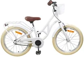 Rowery - vidaXL Rower Dziecięcy 20 Cali 6-11 Biały - miniaturka - grafika 1