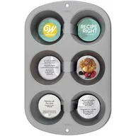 Formy do ciast - Forma do dużych muffinów Jumbo Wilton RR, 6 gniazd - miniaturka - grafika 1