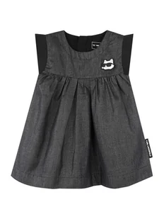 Karl Lagerfeld Kids Sukienka codzienna Z30514 M Szary Regular Fit - Sukienki i spódniczki dla dziewczynek - miniaturka - grafika 1