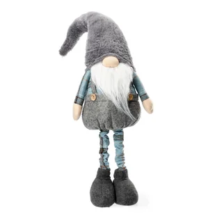 Skrzat ŚWIĄTECZNY krasnal NOGI TELESKOPOWE 78 cm - Ozdoby bożonarodzeniowe Skrzat ŚWIĄTECZNY krasnal NOGI TELESKOPOWE 78 cm - Ozdoby bożonarodzeniowe - miniaturka - grafika 1