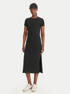 Sukienki - Kappa Sukienka codzienna Iclisia 332D7PW Czarny Slim Fit - miniaturka - grafika 1