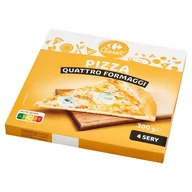 Dania mrożone - Carrefour Classic Pizza quattro fromaggi 300 g - miniaturka - grafika 1