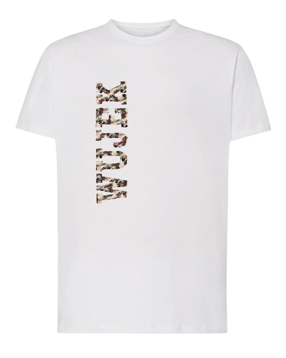 Koszulka dla Wujka Bojowy Nastrój Napis Prezent Biały M