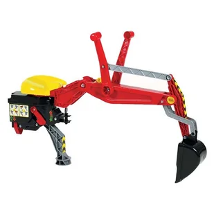 Rolly Toys Koparka Doczepiana Czerwona - Jeździki dla dzieci - miniaturka - grafika 1