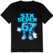 Moda i Uroda OUTLET - KOSZULKA DZIECIĘCA 67 SIX SEVEN KLOCKI VIRAL DLA DZIECKA PREZENT 110-116 - miniaturka - grafika 1