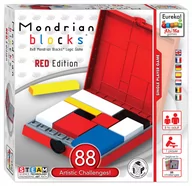 Łamigłówki - Eureka 3D, gra logiczna Ah!Ha Blok Mondriana, czerwony - miniaturka - grafika 1