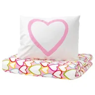 Pościel dla dzieci - KOMPLET POŚCIELI VITAMINER SERCE 150X200 / 50X60 - miniaturka - grafika 1