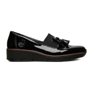 Półbuty damskie - Mokasyn Rieker 53751-00 - miniaturka - grafika 1