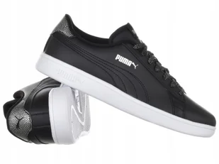 Buty Puma damskie Smash V2 Metallics Jr 386197-02 - Buty sportowe damskie - miniaturka - grafika 1