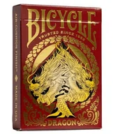 Gry karciane - Karty Dragon Red Bicycle Cartamundi - karty - miniaturka - grafika 1