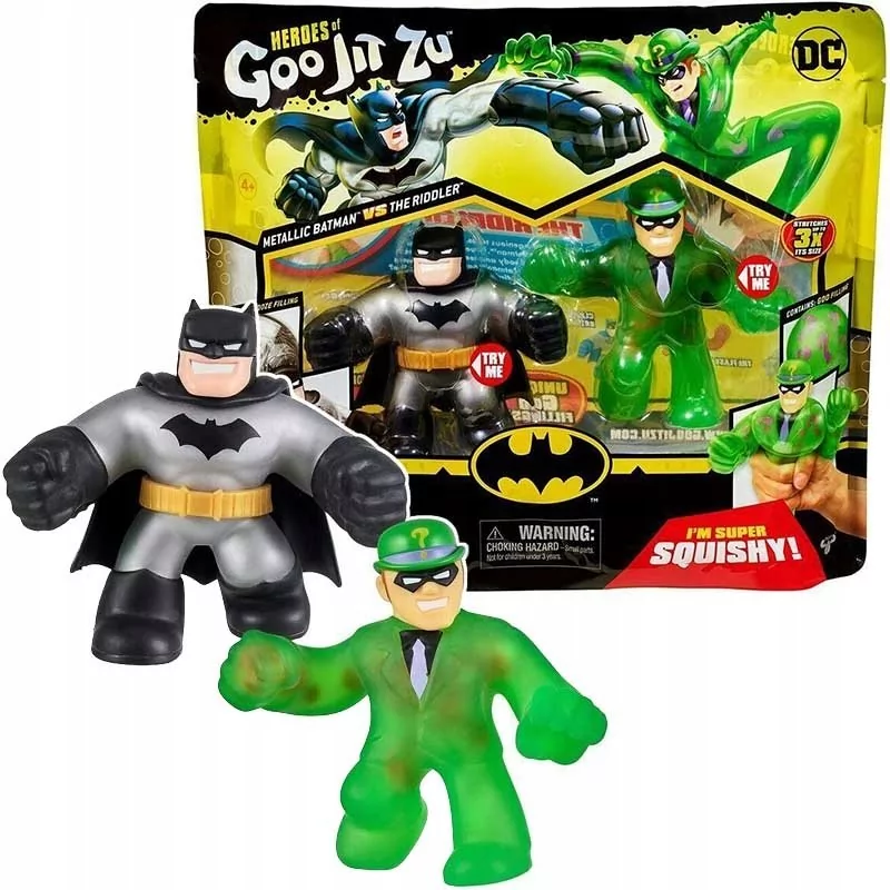 HEROES of GOO JIT ZU DC Figurka BATMAN vs RIDDLER