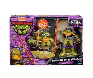 WOJOWNICZE ŻÓŁWIE NINJA Zestaw Figurka DONATELLO Evolution 3pak - Figurki dla dzieci - miniaturka - grafika 1