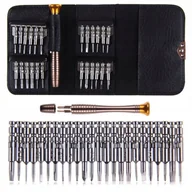 Śrubokręty - Zestaw precyzyjnych wkrętaków 25w1 w materiałowym etui - miniaturka - grafika 1