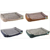 Legowiska dla psów - NoName Miękkie legowisko kanapa dla psa 90 x 70 x 20 cm roz XL granatowy 8711252180106BLACK - miniaturka - grafika 1