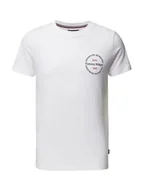 Koszulki męskie - Tommy Hilfiger biały T-shirt męski bawełna, Rozmiar XXL - miniaturka - grafika 1