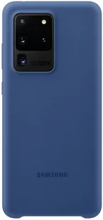 Samsung Silicone Cover do Galaxy S20 Ultra Navy - Obudowy do telefonów - miniaturka - grafika 1