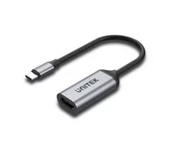 Złącza, przejściówki, adaptery - Unitek USB-C - HDMI 2.0 4K 15cm - miniaturka - grafika 1